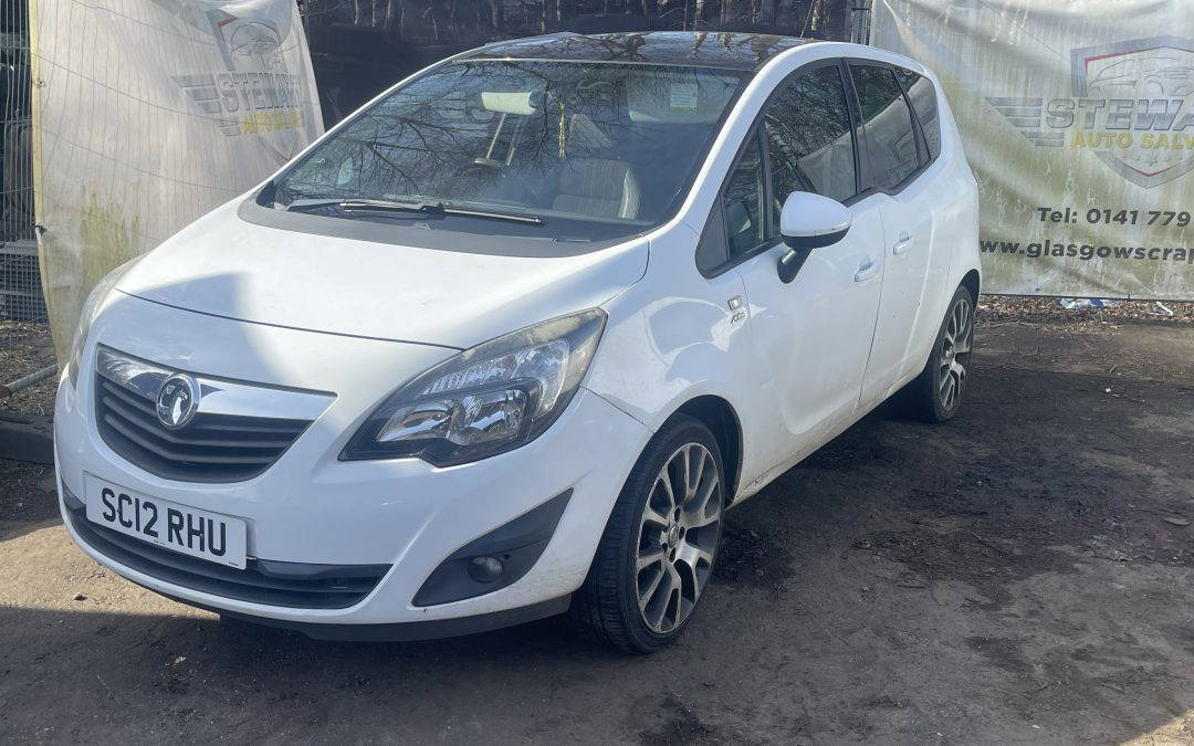 Vauxhall Meriva B 1.4 Turbo 16v 2012 For Breaking