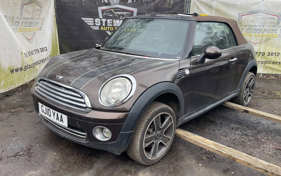 Mini Cooper 1.6 Diesel 16v 2010 For Breaking