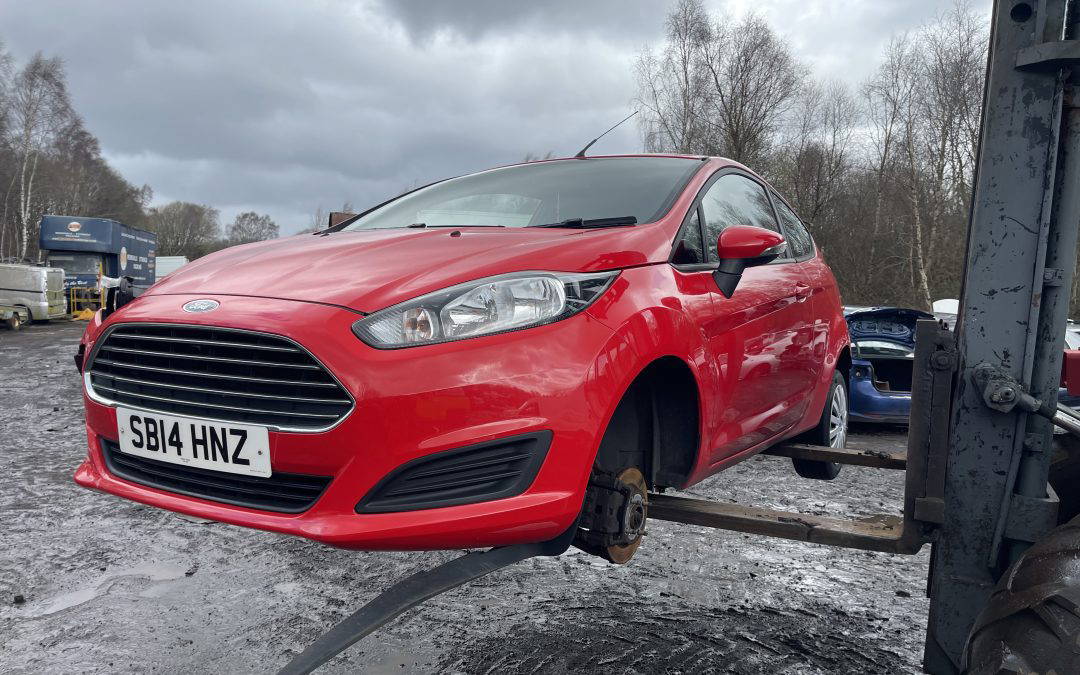 Ford Fiesta Mk7 1.25 16v 2014 For Breaking